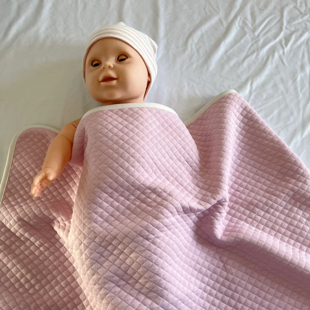 Stile popolare 100% fibra d'argento rivestita logo personalizzato Emf schermatura anti radiazioni coperta per bambini