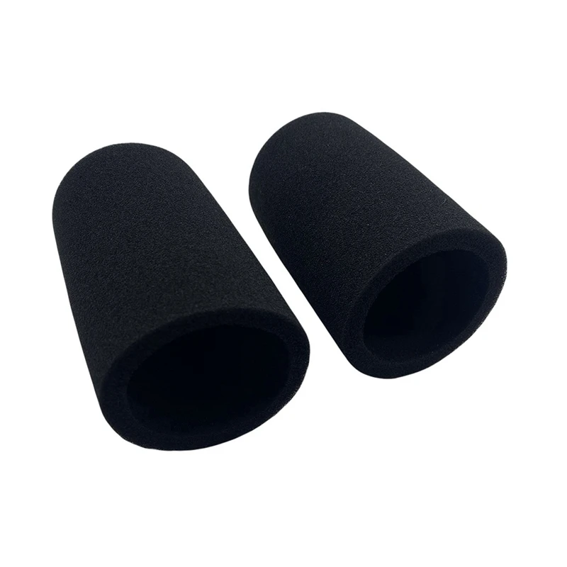 ABYC 2 pièces pare-brise pour Shure SM7B Microphone Pop filtre couvercle réduction du bruit éponge mousse remplacement pour SM7B micro