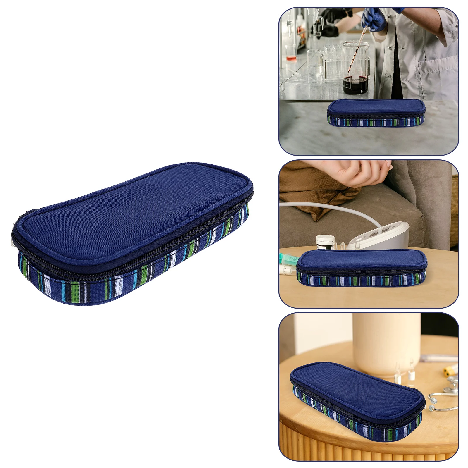 Insulin Cooler Bag Small Medical Case Portable Insulin Travel Pouch Refrigerated Medicine Storage Organizer Medical Cooler Bag