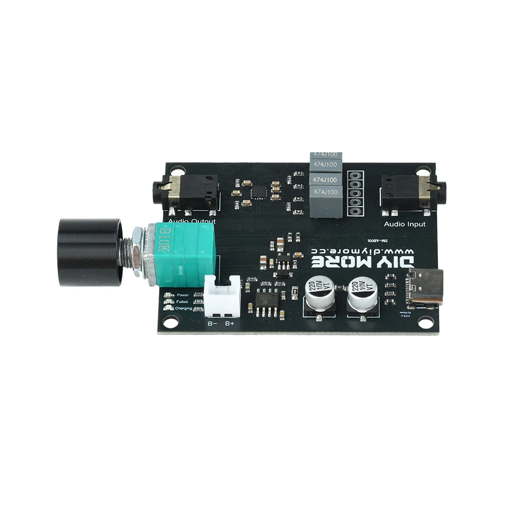 Kopfhörerverstärkerplatine MAX97220 mit 3,5-mm-Kopfhörerschutz ALPS-Potentiometer – Detail 19
