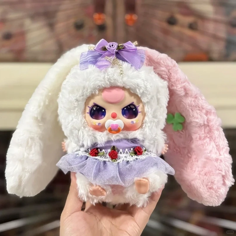 Nieuwe Baby Three Lily Rabbit Town 4e Limited Edition Vinyl Blind Box Trendy Hanger Creatieve Action Figure Mystery Box Schattige pop