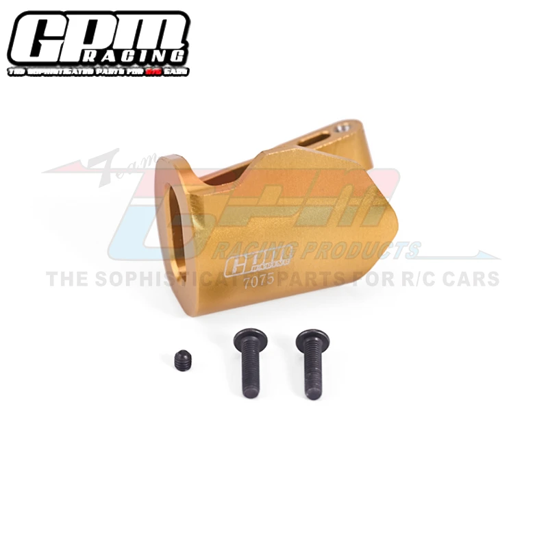 Tubo de escape GPM de aluminio 7075 para motocicleta LOSI 1/4 Promoto-MX LOS 261004