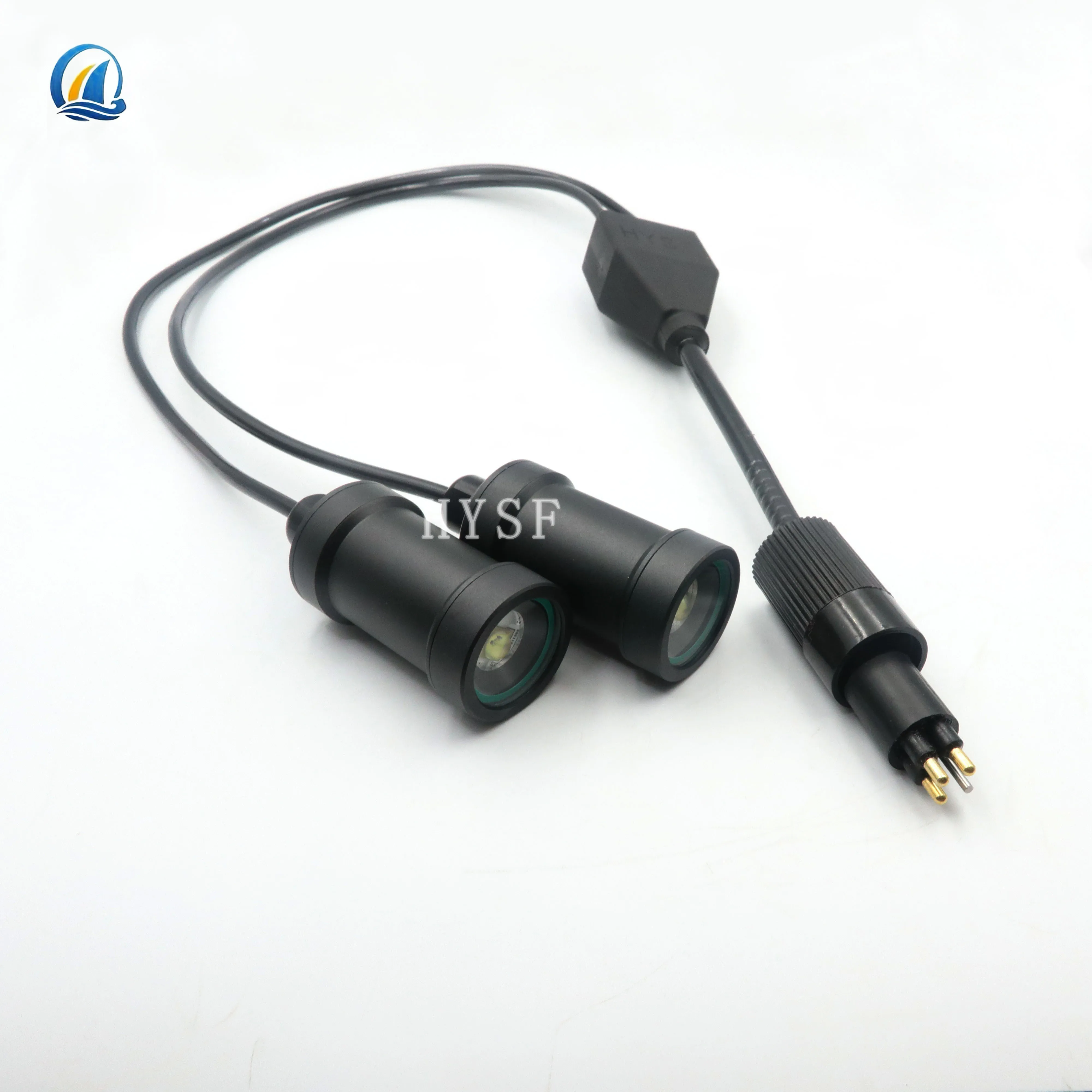 IP69K Marine Robot Customized Cable One Pull Two Deep Water Connector Subconn Mini Circular Underwater Connector