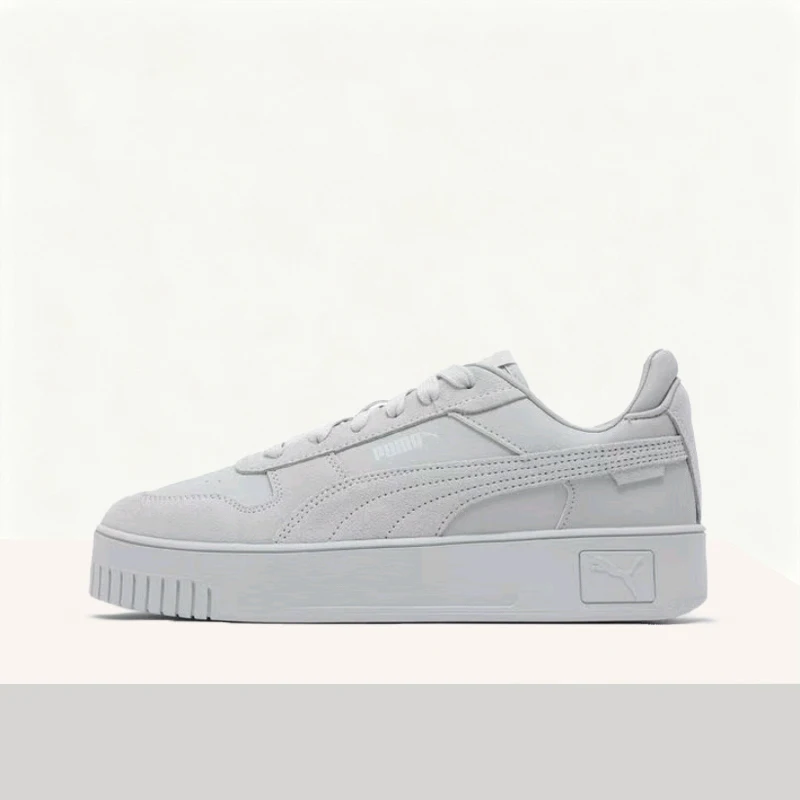 

Puma Carina Street: Легкие, мягкие, дышащие, премиальные кроссовки с мягкой амортизацией для женщин, серые 395093-06