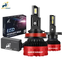 DAWNKNIGHT P7  MINI 60W H7 Led Headlight Bulbs 6000K 4300K LED H4 H11 HB3 9005 HB4 9006 Led Double Copper Tube 12V 2pcs