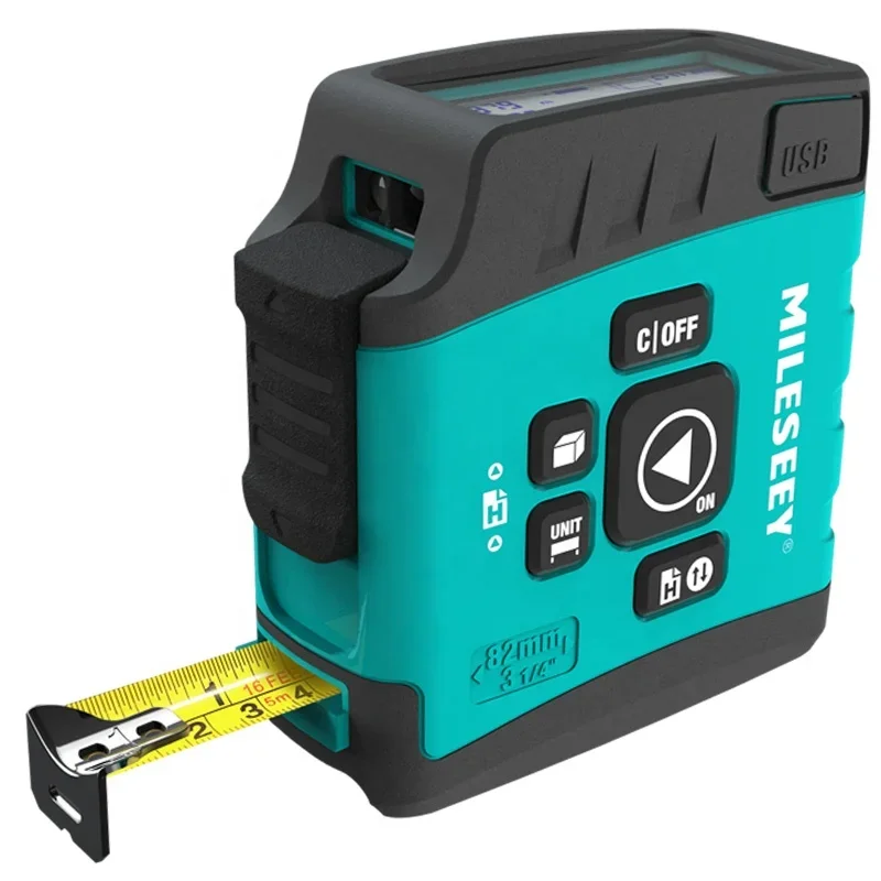 Mileseey DT20 3 In 1 Digital Display Laser Tape Measure Tape Measurings