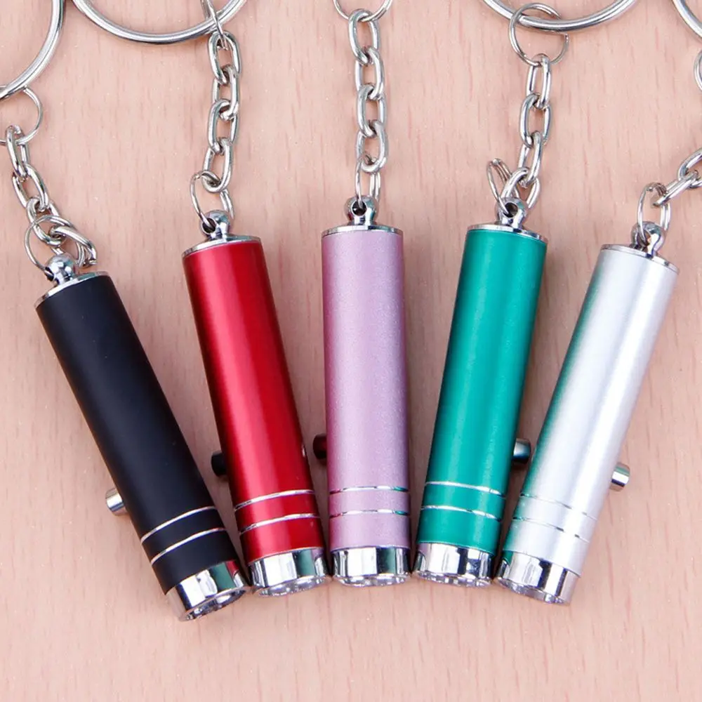 Agents Aluminium Alloy Detector Money Detection Money Check Purple Light LED UV Torch Keychain Lamp Flashlight UV Light