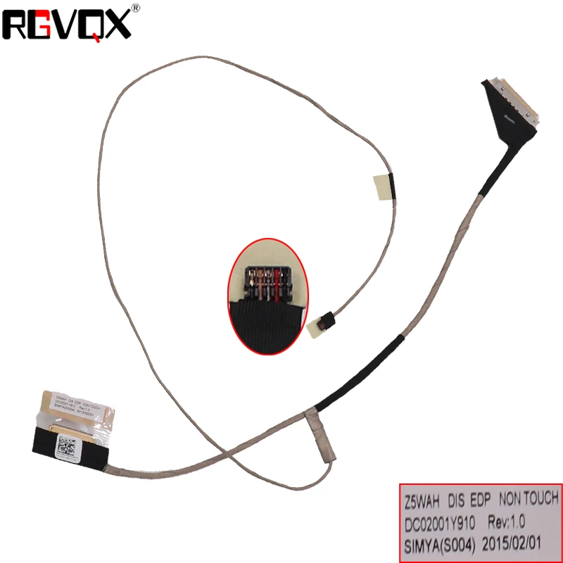 

New Laptop Cable For ACER E5-571G E5-511 E5-531 E5-531G E5-551 V3-572 Original PN: DC02001Y910 Notebook LCD LVDS CABLE