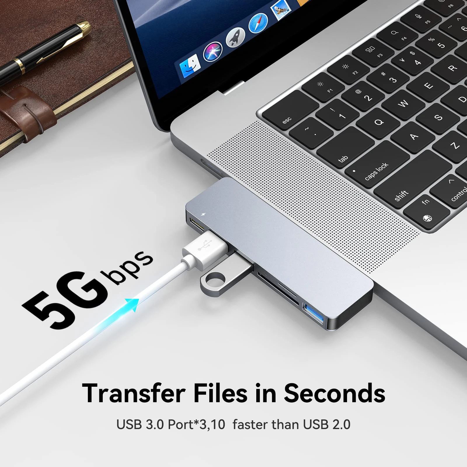 USB C Hub Adapters for MacBook Pro MacBook Air M1 M2 2022 2021