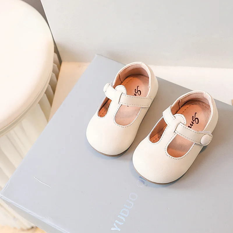 

Cute 0-18M Newborn Girl Spring and Autumn PU Multi color Princess Shoes Soft Rubber Sole Anti slip Baby First Step Walking Shoes