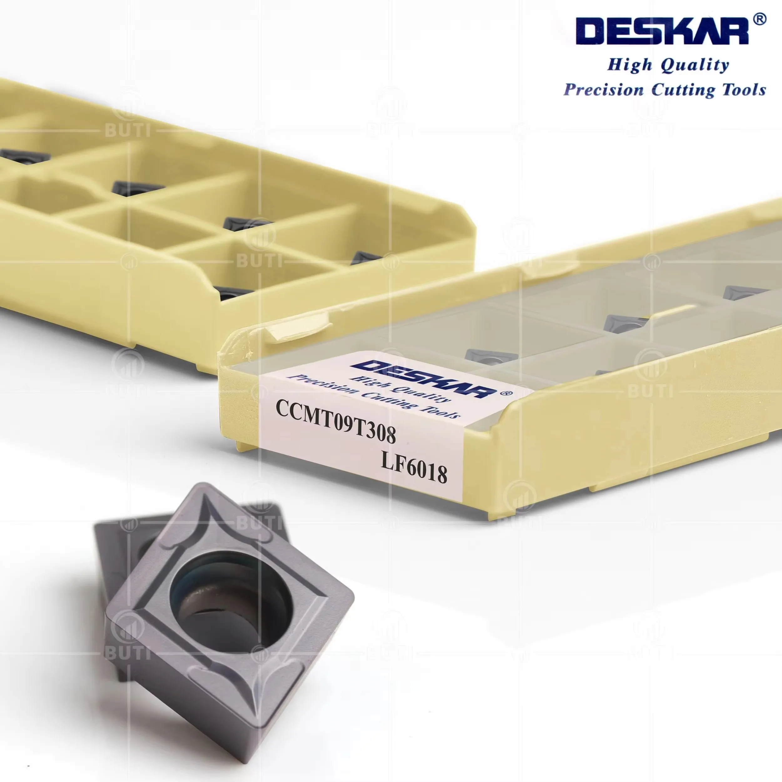 

DESKAR 100% оригинал CCMT060204 CCMT09T304 CCMT120404 LF6018 Токарный станок с ЧПУ Ромб Токарный инструмент для внутреннего отверстия Обработка нержавеющей стали