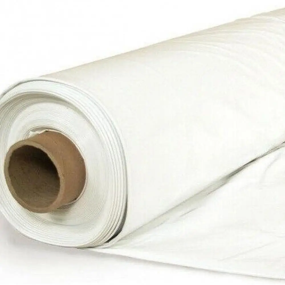 

4-Year UV-Resistant 55% Light Transmission White/Green 6 Mil Polyethylene Film for Greenhouse and Gardening