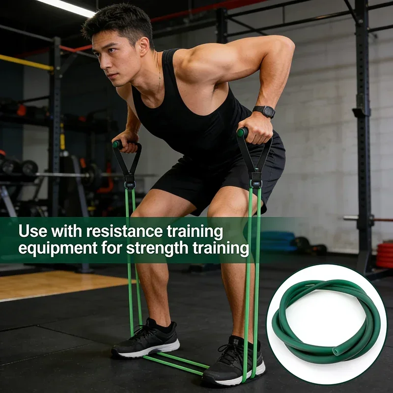 Latex Natural Latex Tube 1636/1836/2040/3060/3080mm Ice Green High Elasticity Rubber Hose Odorless for DIY Slingshot Catapult view 6