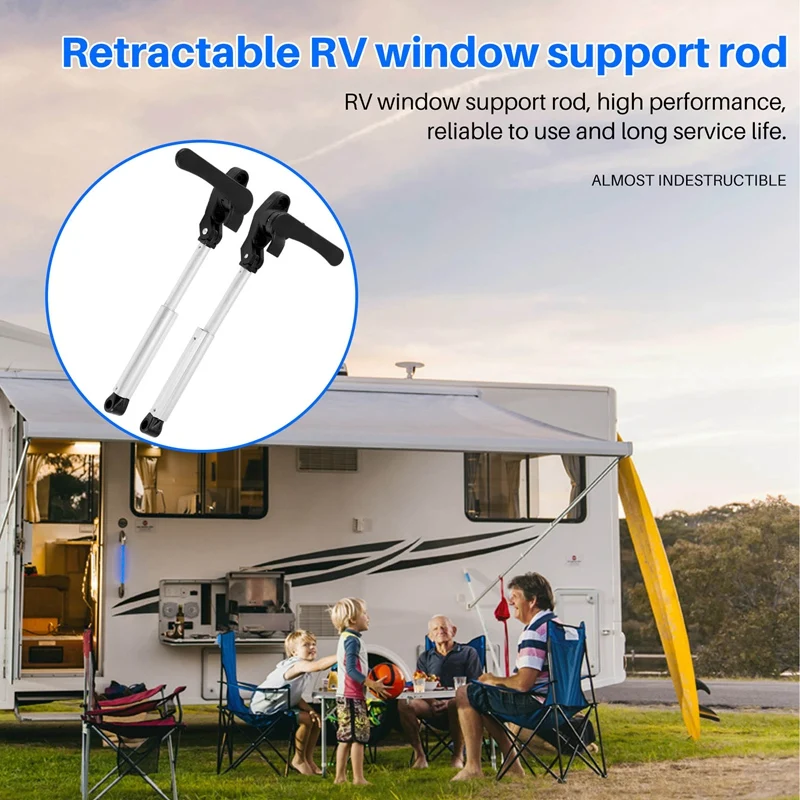 RV Window Lift Rod Retractable RV Window Stay Bar RV Window Support Rod For Caravan Yacht RV