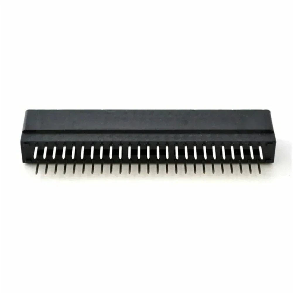 Connecteur de fente pour cartouche, accessoires de jeu, noir, pièces neuves, remplacement, 2.5mm, intervalle 50 broches, nouveau, pratique