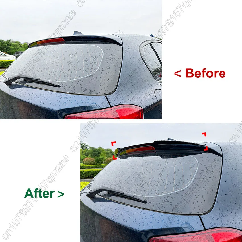 Hatchback Rear Roof Spoiler For BMW 1 Series F20 F21 2011-2020 120i 118im 135i 116i M135 M140 Black Rear Roof Lip Spoiler Wing