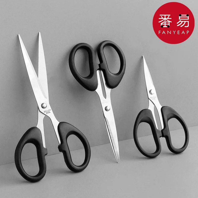 مقص A1P49-مقص صغير يدويا قطع الورق كتيب اللوازم المكتبية المنزلية الفن الطلاب المحمولة