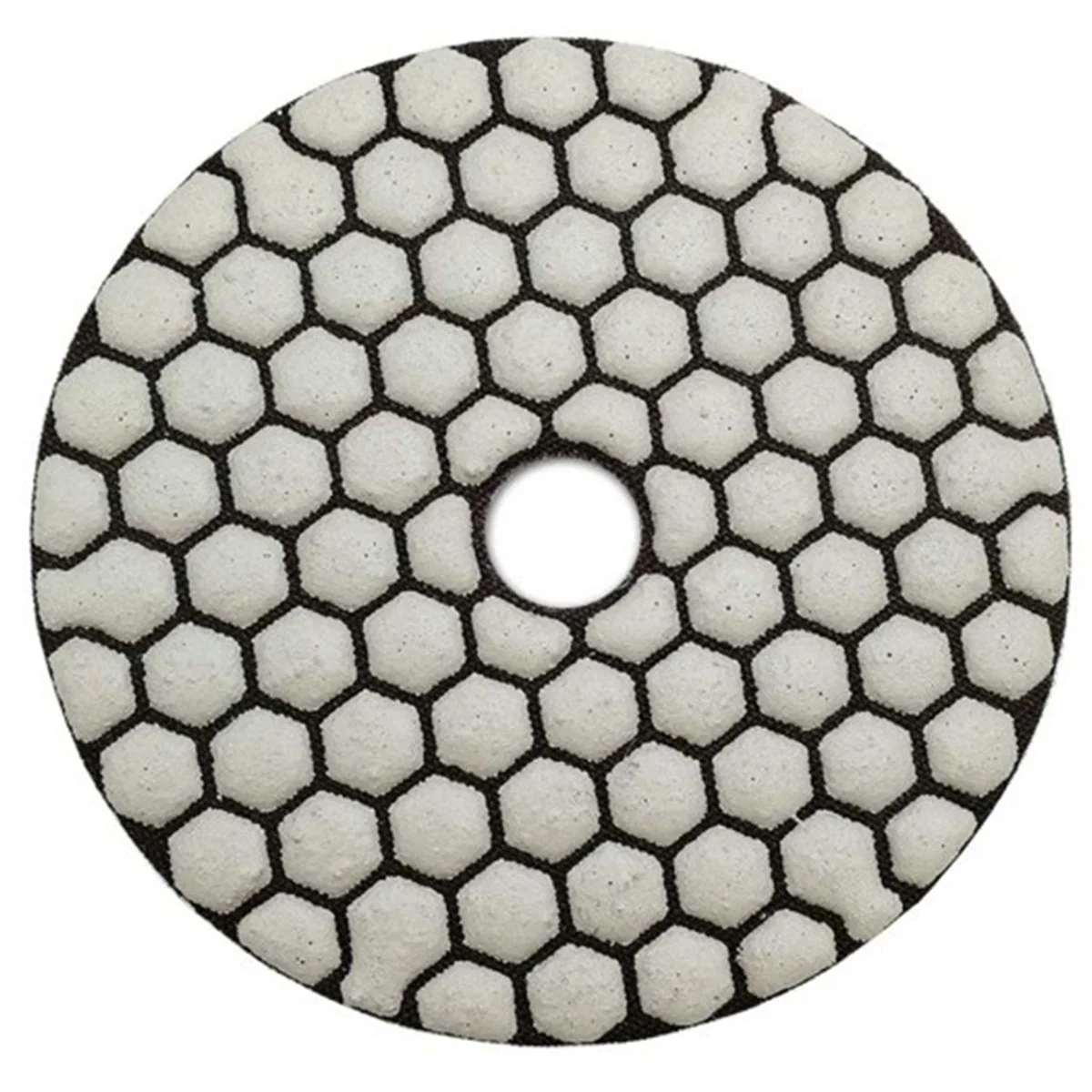 18Pcs Dia 4inch/100mm Grit 30 Diamond Dry Polishing Pads Resin Bond Flexible Dry Sanding Disc for Marble Ceramic