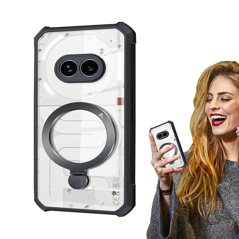 Mobile Cover with Ring Kickstand Slim Magnetic Scratch resistant Phone Protective Case Shockproof Mobile Phone Cases & Covers