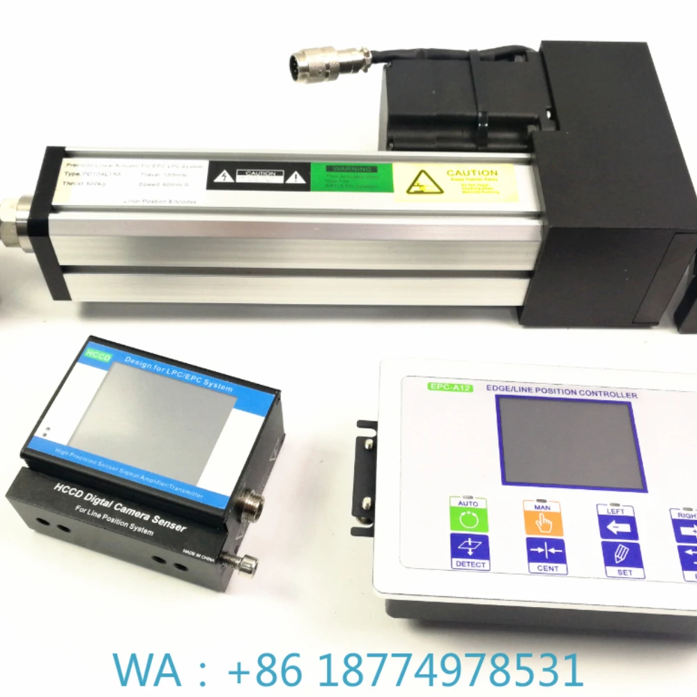 n Control System Edge Sensor Web Guiding Controllers Synchronous Push Sensor Edge Positio