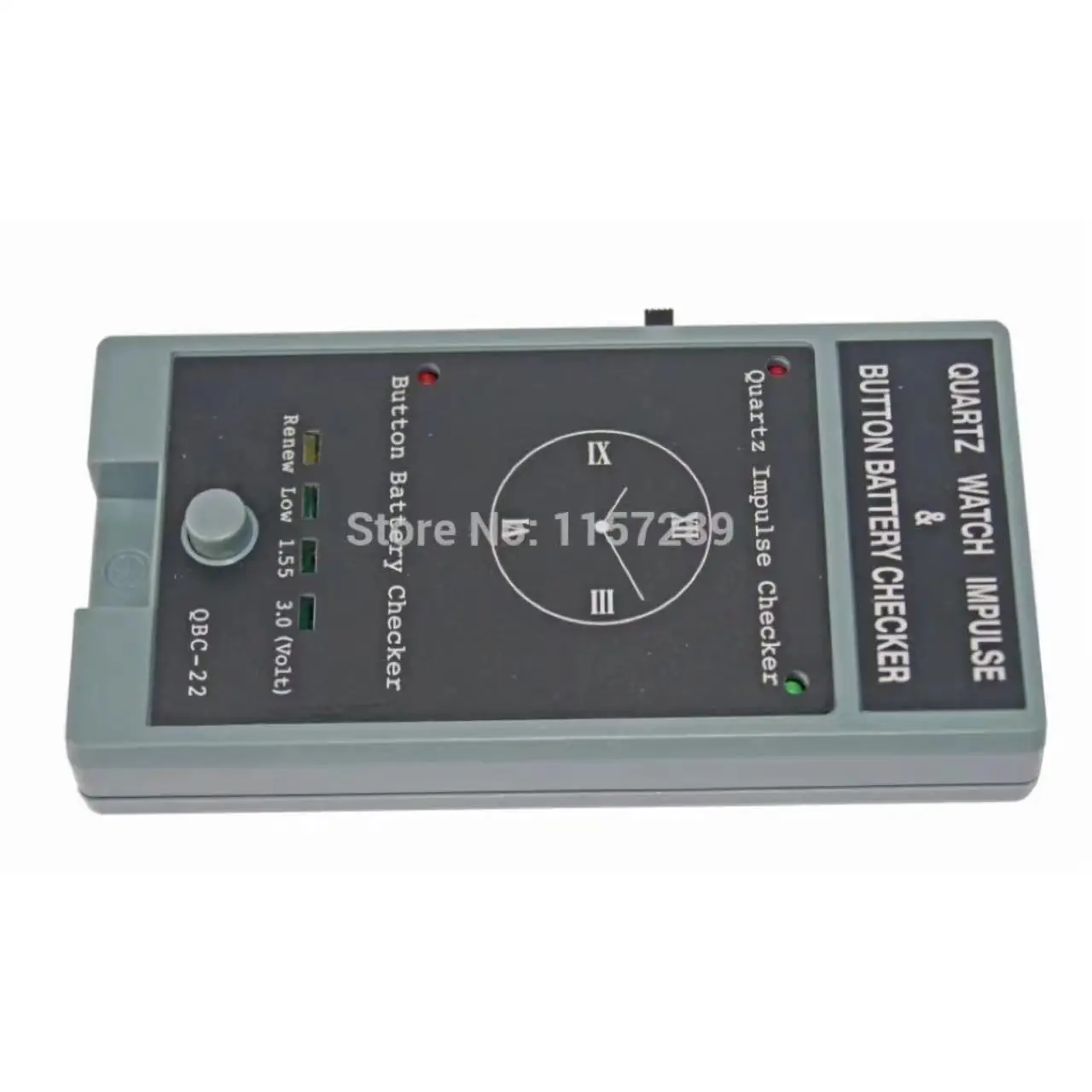 Free Shipping QBC-22 Quartz Watch Impulse & Button Battery Checker Battery Tester Watch Tool