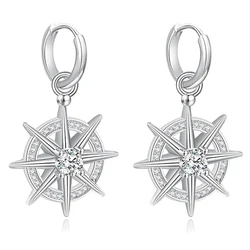 S925 Gale astarion Earrings For Women Men Silver Crystal Hoop Earring Jewelry - Figure Cosplay Earrings For Game Lovers