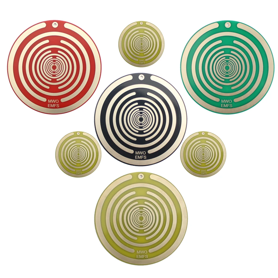 Zapewnij energię Oscylator wielofalowy Georges Lakhovsky MWO Tesla Dysk polaryzacyjny Dwustronna antena Ozdoby Feng Shui