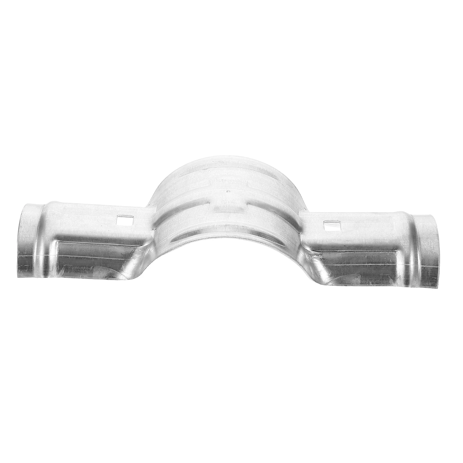 

1pcs Round Column Tube Horizontal Fixed Galvanized Steel Connector Pipe Fence Clamps Tube Installation