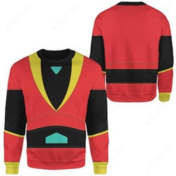 Nowe Anime Mazinger Z nadrukiem 3D męski sweter letni Unisex Casual Harajuku styl Z długim rękawem bluzy dla chłopców Y2k