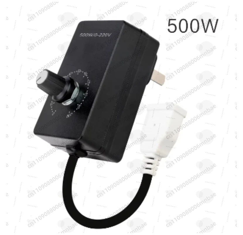 

2 шт. регулятора скорости вентилятора мощностью 500 Вт, бесступенчатый переключатель 220 В.