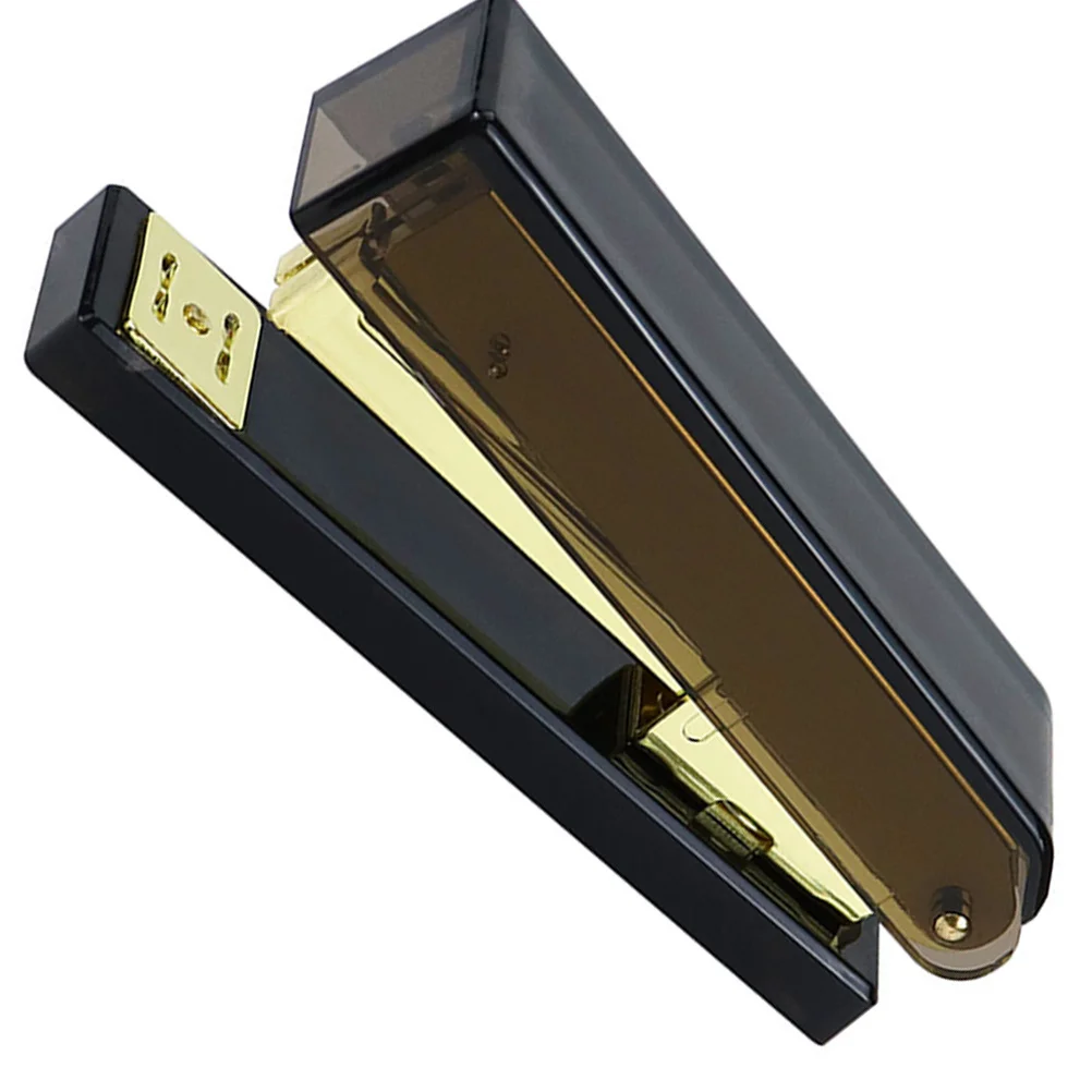 دباسة مكتب معدنية من الأكريليك شديدة التحمل بسعة طويلة للمنزل والمدرسة والفصول الدراسية دباسة حرفية محمولة