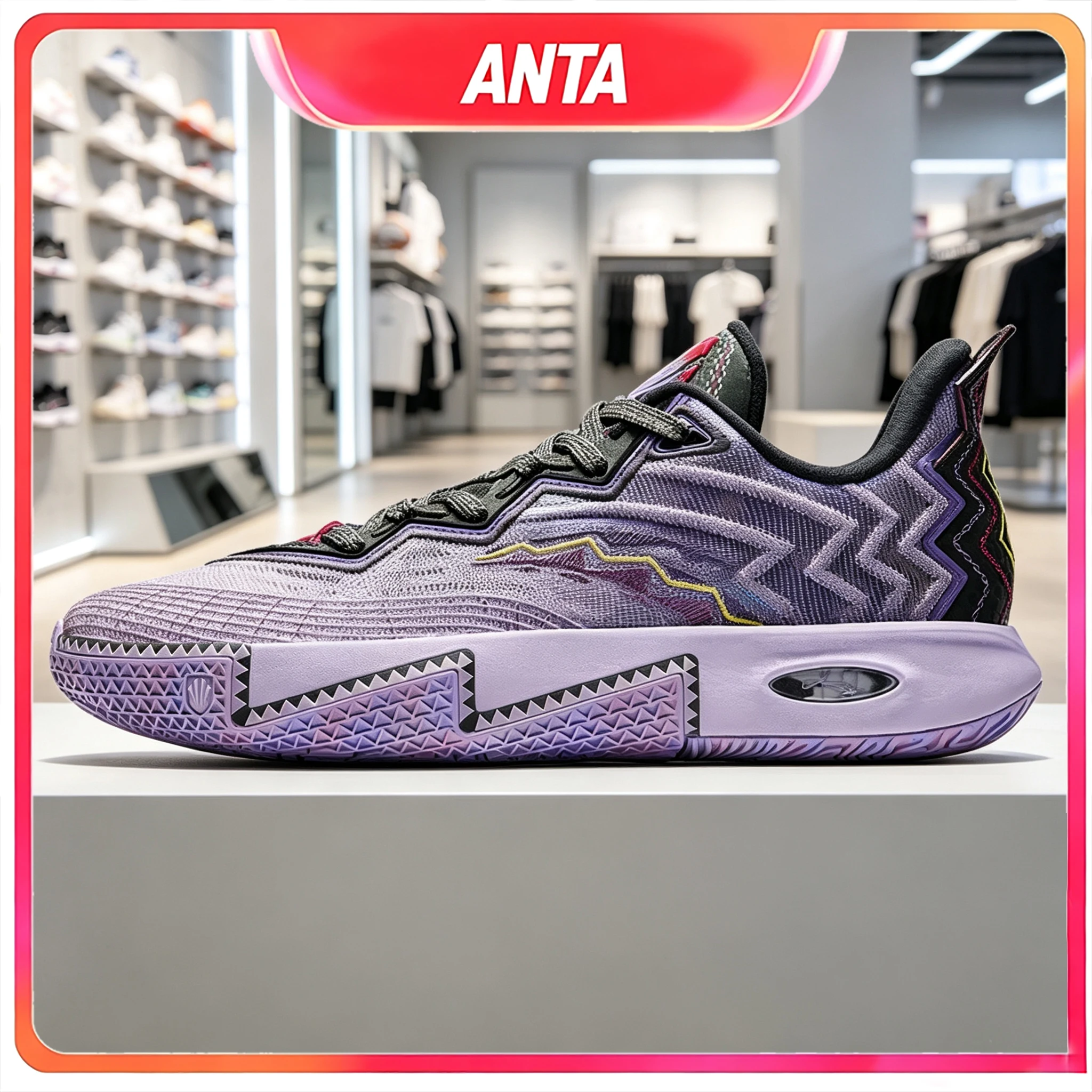 Anta Kyrie Irving 2nd Generation Tribute Low-Top Professional Basketball Shoes, Non-Slip Sports Sneakers