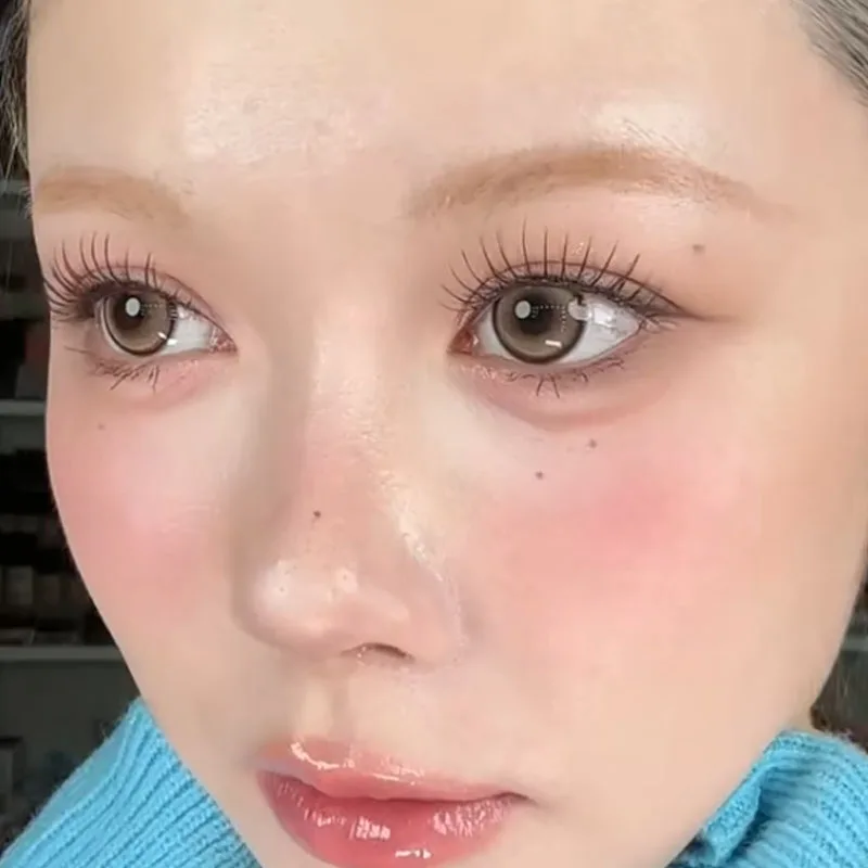 Koreaanse Idool U-vormige Wimpers Natuurlijke Piekerige Strip Wimpers Zachte Clusters Manga Valse Wimpers Extensions Comic Wimpers Make-Up