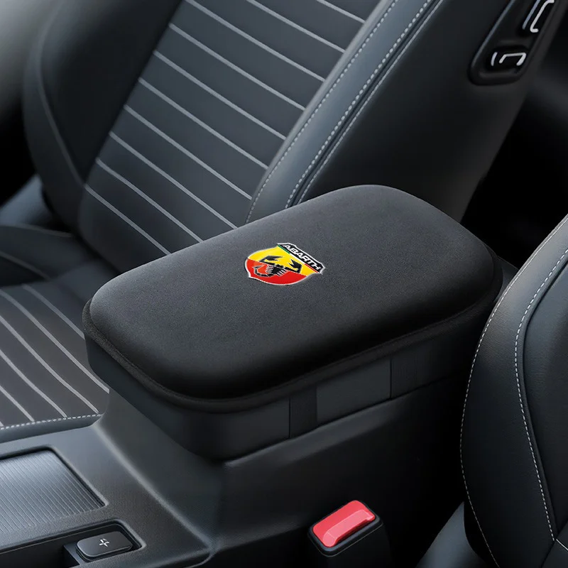 Car Armrest Box Pad Car Armrest Mat High Quality Accessory For Abarth 695 595 500 500c 500s 124 Spider PUNTO Panda Key Case Bag view 5