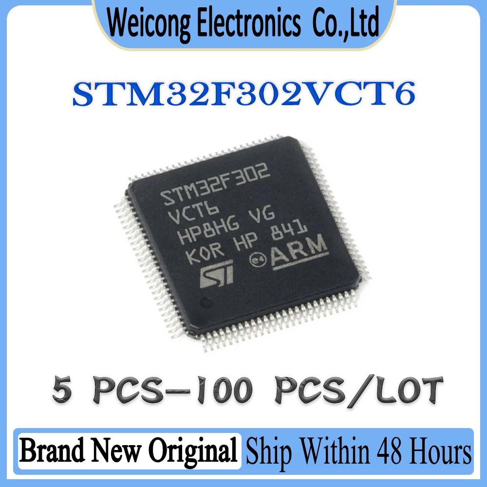 

STM32F302VCT6 STM32F302VCT STM32F302VC STM32F302V STM32F302 STM32F STM32 STM New Original IC MCU Chip LQFP-100