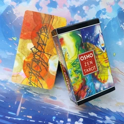 Tarot Cards for Beginners Osho New Zen Tarot Divination Fate Game Affectional  Oracle Deck  with PDF Guidebook