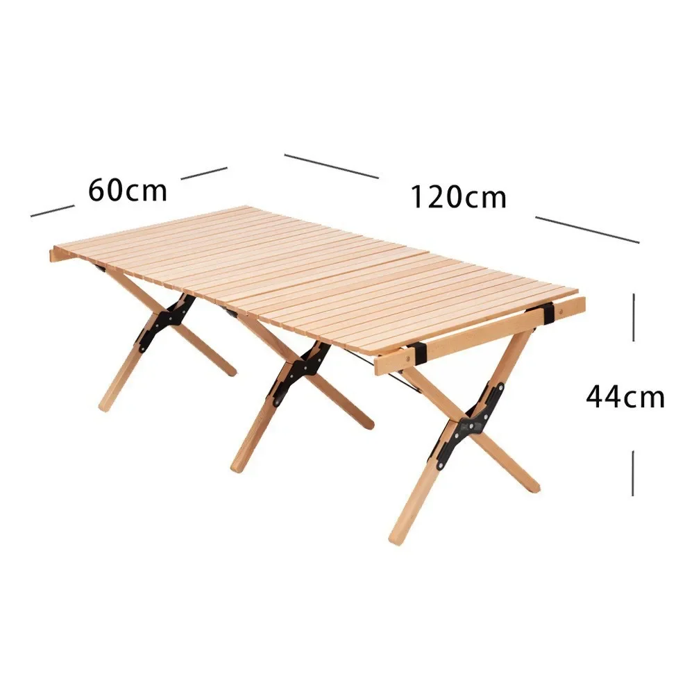 Hersteller 90CM Campingtisch Aluminiumlegierung Frühlingsrolle Tisch klappbarer Outdoor-Picknicktisch Grill tragbarer Tisch Campingtisch