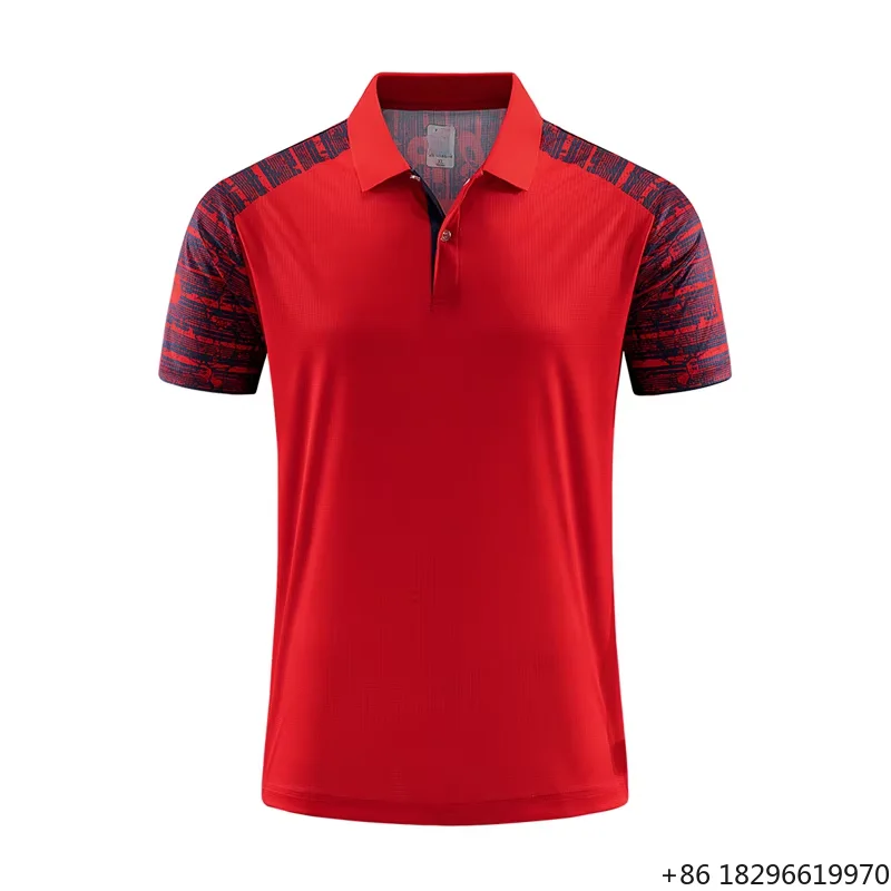 Multi Color Summer Luxury Polyester Dry Fit Breathable Moisture Wicking Collared Polo T Shirts
