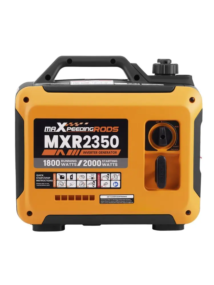 Tragbarer 4-Takt-Inverter-Generator 2 kW 230 V mit USB-Anschluss für Camping für Wohnmobile