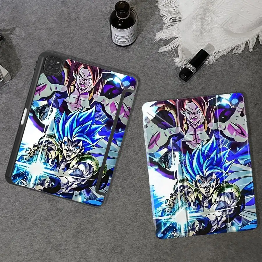 

Чехол для планшета Dragon Ball Vegeta Saiyan для iPad Pro 11-го, 10-го, 9-го, 8-го, 7-го поколений, 12.9 дюймов Pro 2025, Mini 6, 7, Air 4, 5, M3, M2, 1, 2, M4, 11 дюймов