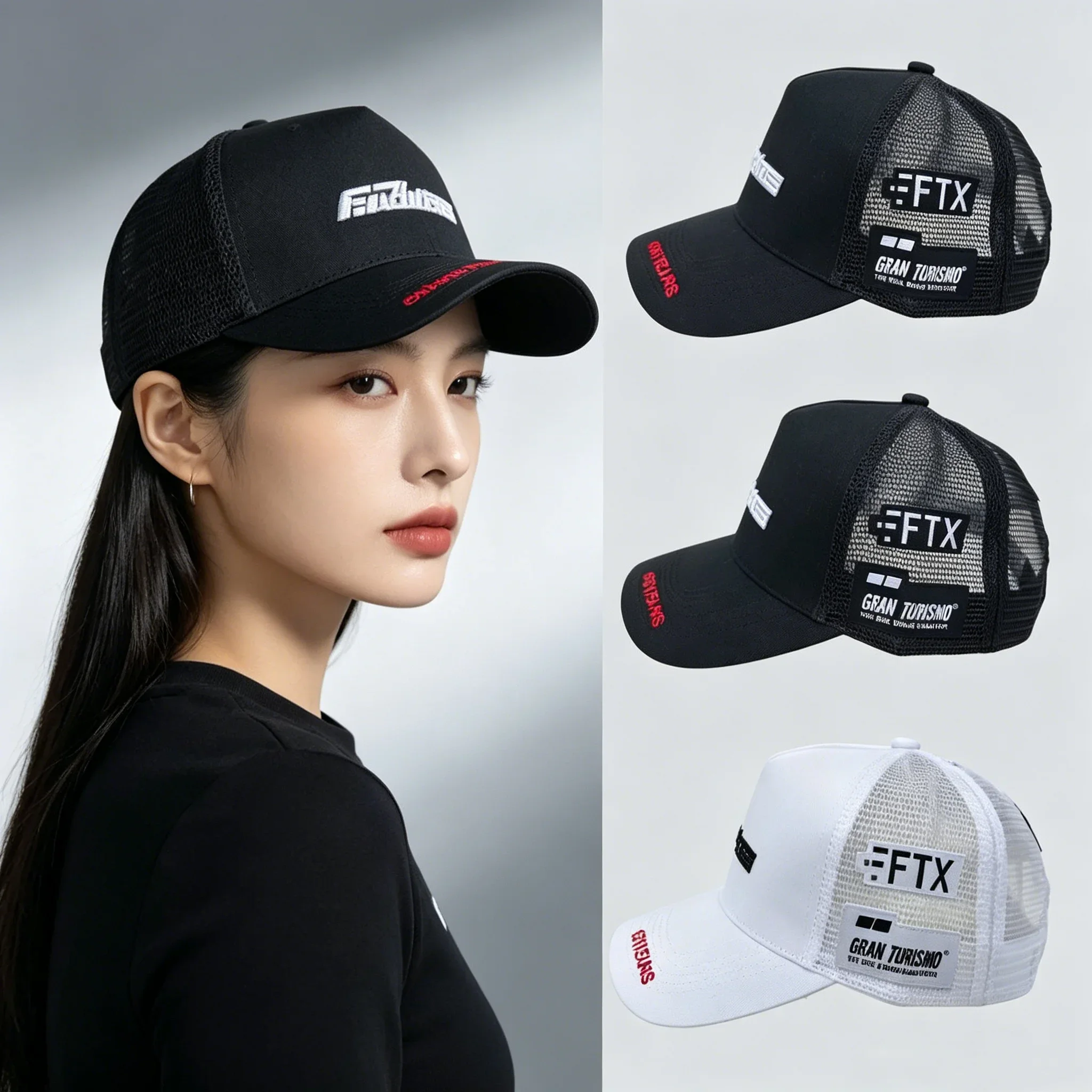 Unisex A45 C63 CLK55 S55 W211 C260 Embroidery Snapback Baseball Cap Mesh Sun Hat for Outdoor Running Fishing