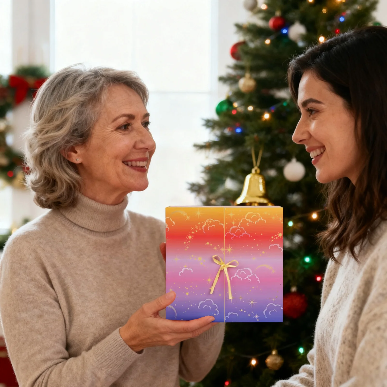 اليدوية الغزل الكروشيه الكرة من الغزل Diy بها بنفسك المواد عيد الميلاد تقويم القدوم صندوق أعمى 25 يوما مع البرنامج التعليمي Diy بها بنفسك الحياكة الأوشحة #4