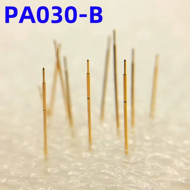 20/100PCS PA030-B1 Spring Test Probe PA030-B Test Pin Test Tool 11.5mm 0.30mm Gold Needle Tip Dia 0.20mm Pogo Pin P030-B P030-B1