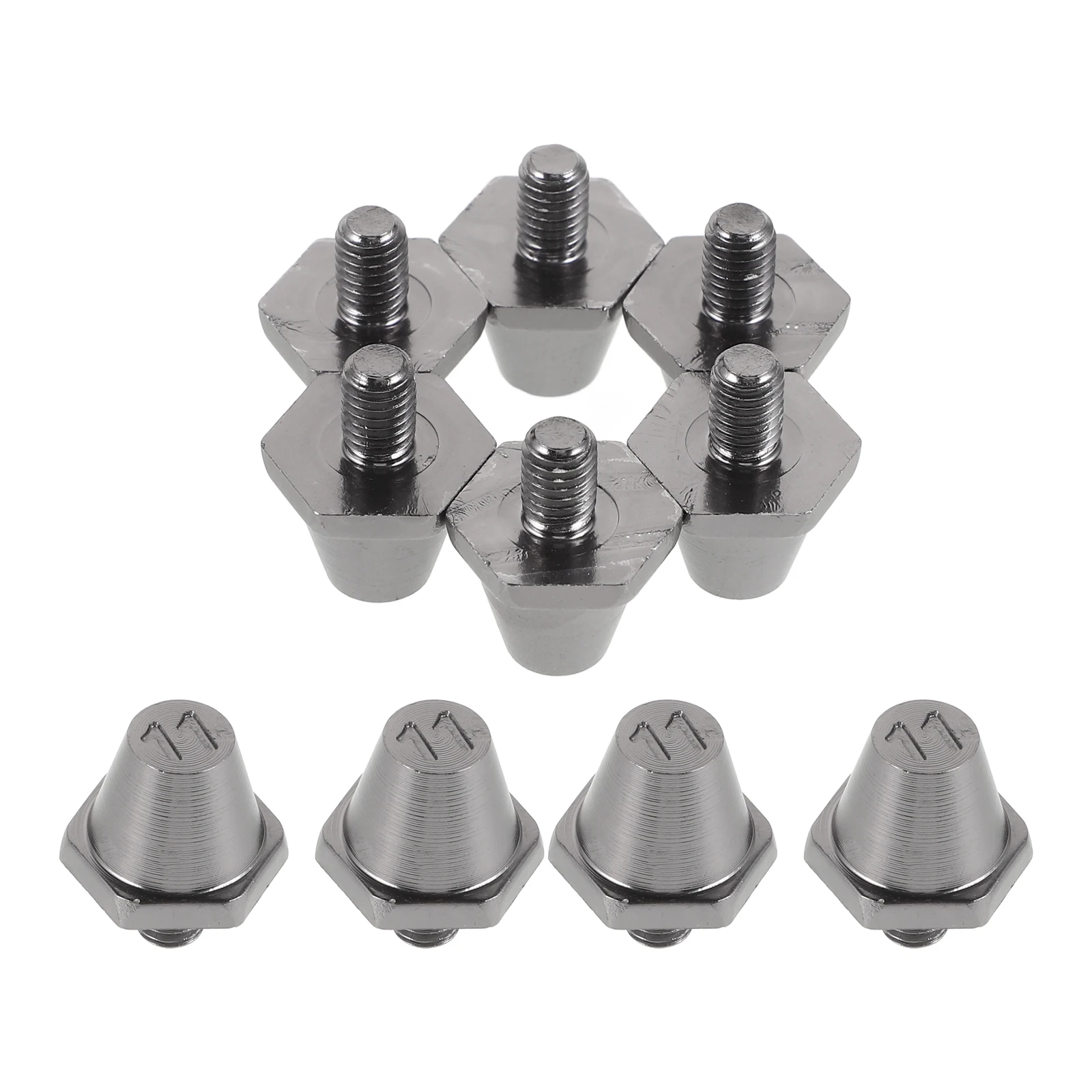 

10Pcs Football Shoe Spikes Stable Lightweight Running Shoe Replacement Spikes Track Spike for Athletic Track Use