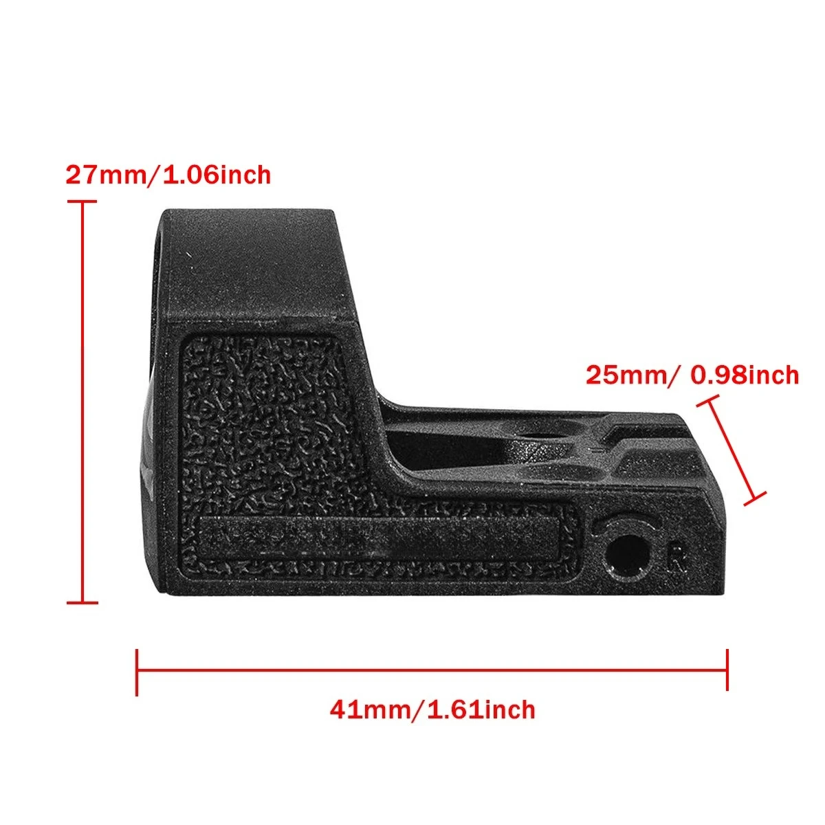 التكتيكية R-صفر ريد دوت البصر 1X24mm 3 MOA ث/هتز Awake نطاق النقطة الحمراء لمسدس نطاق الصيد الادسنس مع العلامات الأصلية
