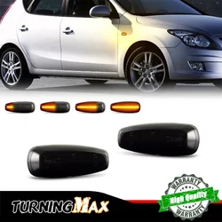 Dynamic LED Front Side Marker Turn Signal Lights For Kia Pro Ceed Carens Rondo Rio Tinto For Hyundai i30 Grandeur Avante Elantra