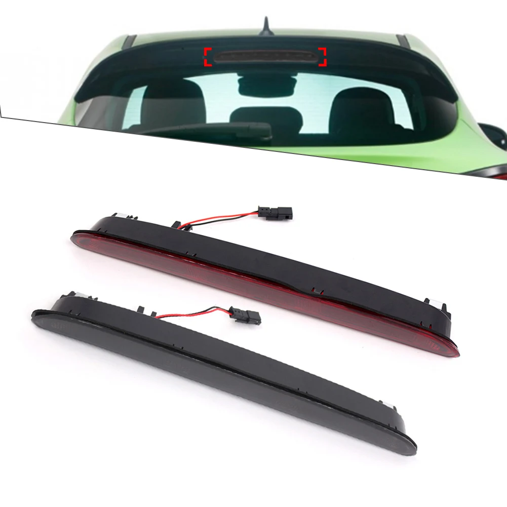 1Pc ABS Car High Level Stop Brake Light Lamp Black/Red For Vauxhall Astra J For Opel Astra J 2010 2011 2012 2013 2014 2015 2016