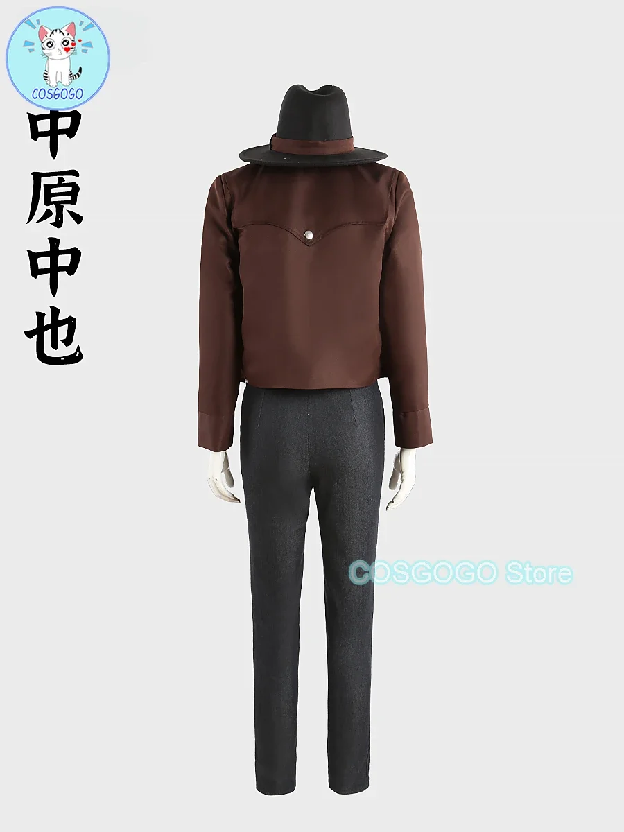 [Aangepast] Anime Seizoen 5 Nakahara Chuuya Cosplay Kostuums Halloween Uniform Vrouwen Mannen Set