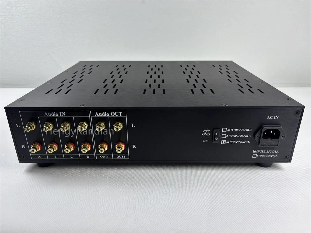 Refer High-end German D.KLIMO 6922.ECC88,6DJ8 Electronic Tube Preamplifier.RCA*4 RCA*2