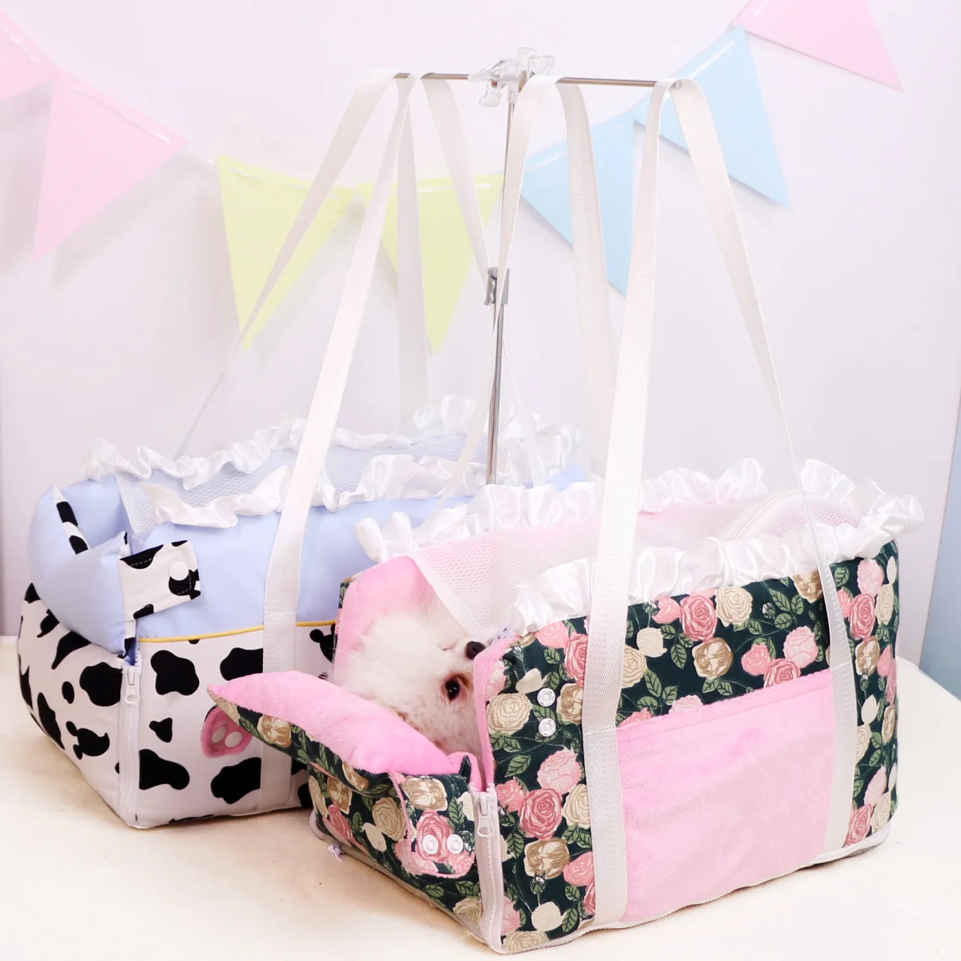 

Home & Garden Pet car mat cat kennel removable and washable small dog central control cat travel portable safe pet outing bag